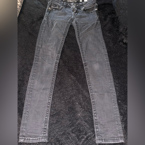 Miss Me Skinny Jeans Signature Black - Picture 3 of 7